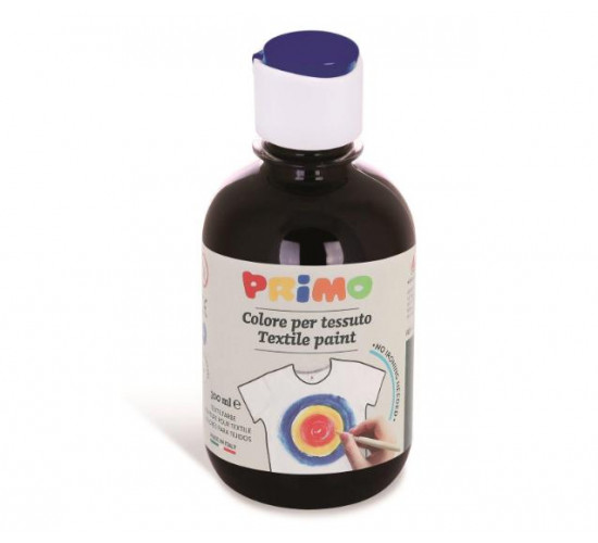 აკრილის საღებავი Textile acrylic paint, bottle 300 ml with flow-control cap,black 800. 411TX300800 PRIMO აკრილის საღებავი Textile acrylic paint, bottle 300 ml with flow-control cap,black 800. 411TX300800 PRIMO