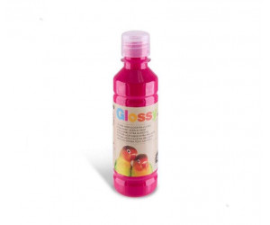 აკრილის საღებავი GLOSSY acrylic paint, bottle 250 ml with flow-control cap, magenta 301. 428TAG250301 PRIMO