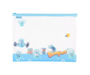საქაღალდე პლასტიკური Zip Bag Bumpees