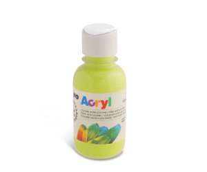 აკრილის საღებავი 125600 Acrylic paint 125 ml bottle with flow control cap light green