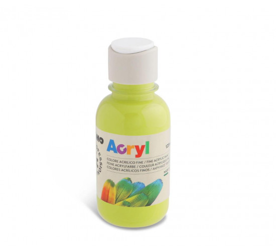 აკრილის საღებავი 125600 Acrylic paint 125 ml bottle with flow control cap light green საკანცელარიო და საოფისე აკრილის საღებავი 125600 Acrylic paint 125 ml bottle with flow control cap light green აკრილის საღებავი 125600 Acrylic paint 125 ml bottle with flow control cap light green