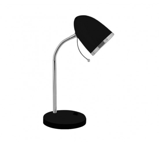 მაგიდის სანათი შავი 230V 60Watt