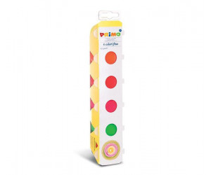 გუაში 254TF6E Fluorescent ready-mix poster paint 6 colors 25 ml each