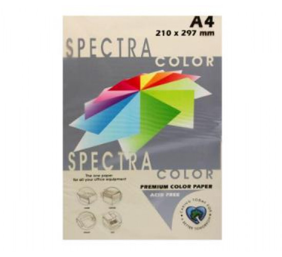 ფერადი ქაღალდი A4 80გრ 100(ფურც) IVORY 100