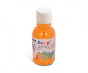 აკრილის საღებავი 125250 Acrylic paint 125 ml bottle with flow control cap ornage