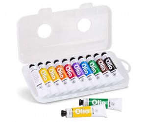 ზეთოვანი საღებავი 10 tubes of oil paint 18 ml 425TO10P PRIMO