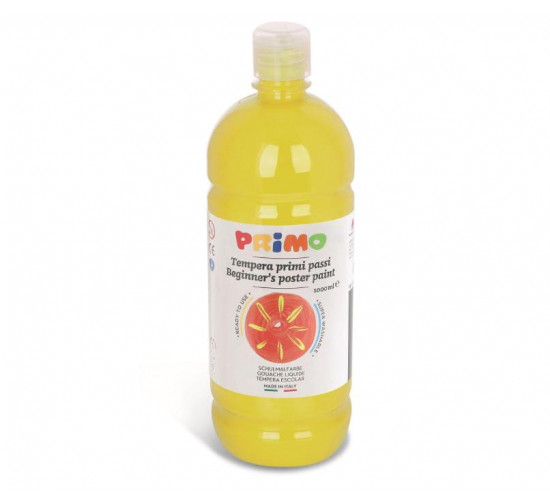 გუაში Beginner's Ready Mix Paint 1000 ml LEMON YELLOW 204BR1000211 , PRIMO გუაში Beginner's Ready Mix Paint 1000 ml LEMON YELLOW 204BR1000211 , PRIMO