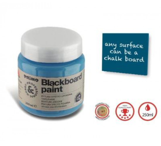 გრუნტი BLACKBOARD PAINT in pot 250 ml. Blue 520 PRIMO