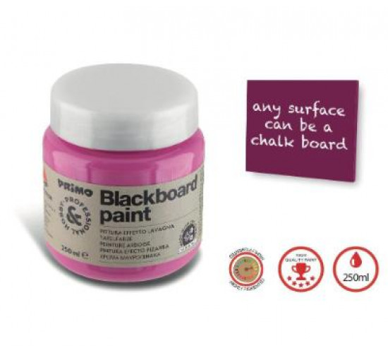 გრუნტი BLACKBOARD PAINT 250 ml. Bordeaux PRIMO