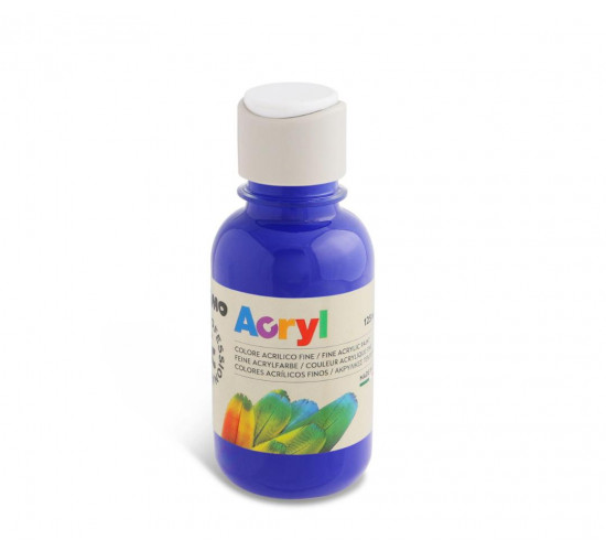 აკრილის საღებავი 125500 Acrylic paint 125 ml bottle with flow control cap ultramarine საკანცელარიო და საოფისე აკრილის საღებავი 125500 Acrylic paint 125 ml bottle with flow control cap ultramarine აკრილის საღებავი 125500 Acrylic paint 125 ml bottle with flow control cap ultramarine
