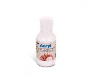 აკრილის საღებავი Mat lack bottle 125 ml Hobby Line 402VO PRIMO