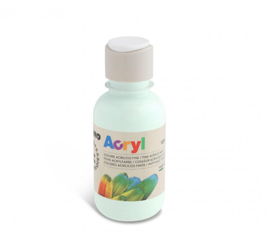 აკრილის საღებავი 125611 Acrylic paint 125 ml bottle with flow control cap mint green საკანცელარიო და საოფისე აკრილის საღებავი 125611 Acrylic paint 125 ml bottle with flow control cap mint green აკრილის საღებავი 125611 Acrylic paint 125 ml bottle with flow control cap mint green