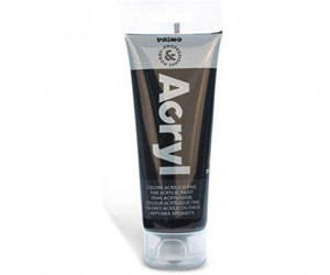 აკრილის საღებავი Tube 75 ml of fine acrylic paint BLACK 75800