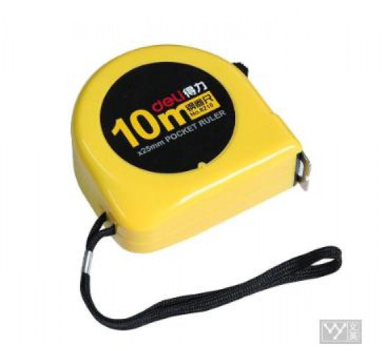 საზომი “რულეტკა” 10მ Deli Stationery
