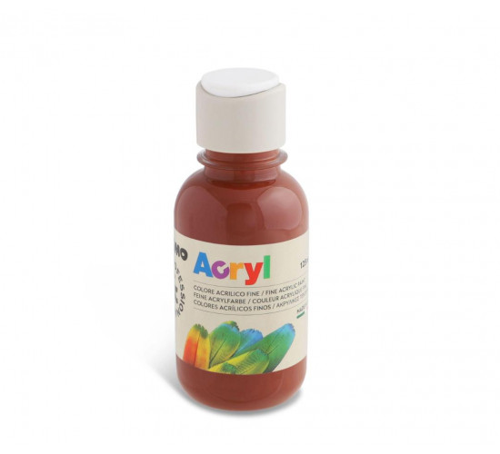 აკრილის საღებავი Acrylic paint 125 ml bottle with flow control cap burnt siena საკანცელარიო და საოფისე აკრილის საღებავი Acrylic paint 125 ml bottle with flow control cap burnt siena აკრილის საღებავი Acrylic paint 125 ml bottle with flow control cap burnt siena