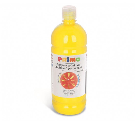 გუაში Beginner's Ready Mix Paint 1000 ml YELLOW 204BR1000201 , PRIMO