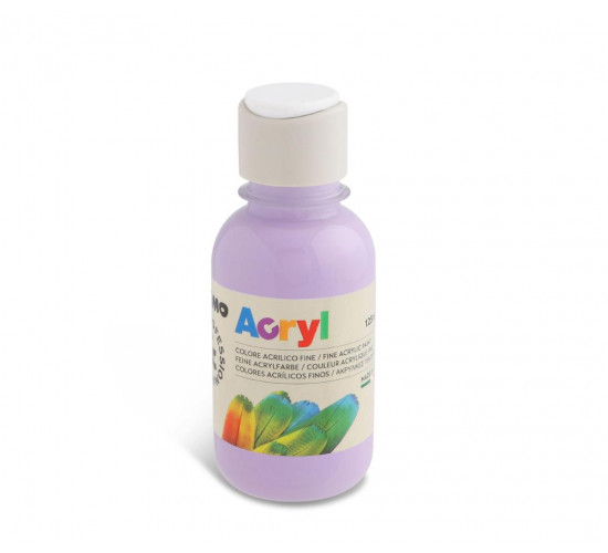 აკრილის საღებავი 125450 Acrylic paint 125 ml bottle with flow control cap lilac საკანცელარიო და საოფისე აკრილის საღებავი 125450 Acrylic paint 125 ml bottle with flow control cap lilac აკრილის საღებავი 125450 Acrylic paint 125 ml bottle with flow control cap lilac