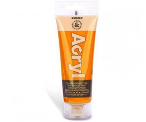 აკრილის საღებავი F75250 Fine acrilic fluo paint in soft plastic tube 75 ml. orange colour 250.