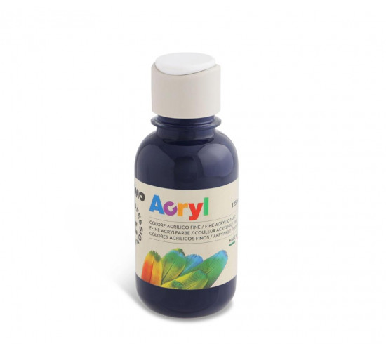 აკრილის საღებავი 125521 Acrylic paint 125 ml bottle with flow control cap dark blue საკანცელარიო და საოფისე აკრილის საღებავი 125521 Acrylic paint 125 ml bottle with flow control cap dark blue აკრილის საღებავი 125521 Acrylic paint 125 ml bottle with flow control cap dark blue