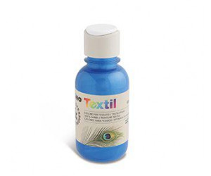 ტექსტილის საღებავი Textile metallic paint 125 ml BLUE