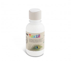 აკრილის საღებავი 410TX125100 Textile paint 125 ml bottle with flow-control cap white