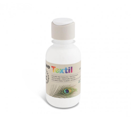 აკრილის საღებავი 410TX125100 Textile paint 125 ml bottle with flow-control cap white საკანცელარიო და საოფისე აკრილის საღებავი 410TX125100 Textile paint 125 ml bottle with flow-control cap white აკრილის საღებავი 410TX125100 Textile paint 125 ml bottle with flow-control cap white