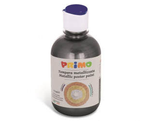 გუაში Ready-mix metallic poster paint bottle 300 ml with flow-control cap BLACK 800