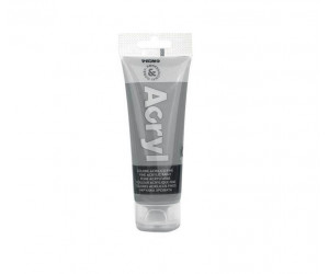 აკრილის საღებავი 75910 Fine acrilic paint in soft plastic tube 75 ml. silver colour 910.
