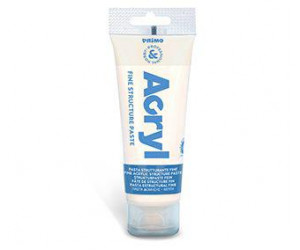აკრილის სტრუქტურული პასტა Fine tructure paste in 75 ml tube
