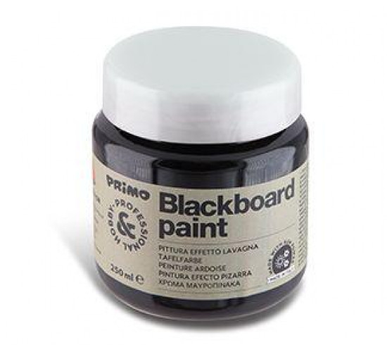 გრუნტი BLACKBOARD PAINT in pot 250 ml.Black 800 PRIMO