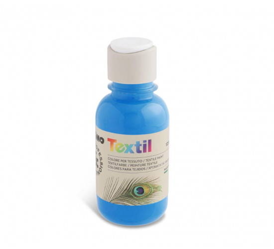 აკრილის საღებავი 410TX125501 Textile paint 125 ml bottle with flow-control cap Cyan საკანცელარიო და საოფისე აკრილის საღებავი 410TX125501 Textile paint 125 ml bottle with flow-control cap Cyan აკრილის საღებავი 410TX125501 Textile paint 125 ml bottle with flow-control cap Cyan