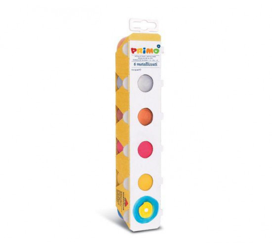 გუაში 231TM6E Metallic ready-mix poster paint 6 colors 25 ml each