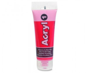 აკრილის საღებავი 75300 Fine acrilic paint in soft plastic tube 75 ml. Vermillion colour 300.