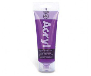 აკრილის საღებავი Tube 75 ml of fine acrylic paint PURPLE