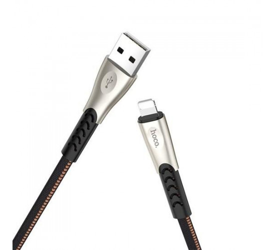 Superior Speed Charging Data Cable Lightning U48 მობილურის აქსესუარები, ტელეფონები ბრენდი: Hoco კაბელის ტიპი: male-female კონექტორები: Lightning-USB სიგრძე: 1200mm ტიპი: Cable ფერი: Black Superior Speed Charging Data Cable Lightning U48