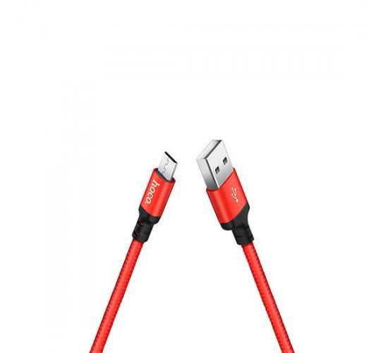 Times Speed Charging Cable X14 Micro 1m/Red მობილურის აქსესუარები, ტელეფონები ბრენდი: Hoco კაბელის ტიპი: male-male კონექტორები: Micro USB-USB სიგრძე: 1000mm ტიპი: Cable ფერი: Black/Red Times Speed Charging Cable X14 Micro 1m-Red