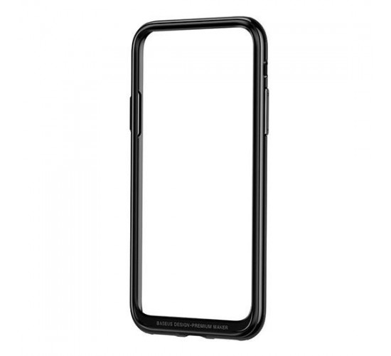 Platinum Metal Border Case Apple iPhone X FRAPIPHX-B01