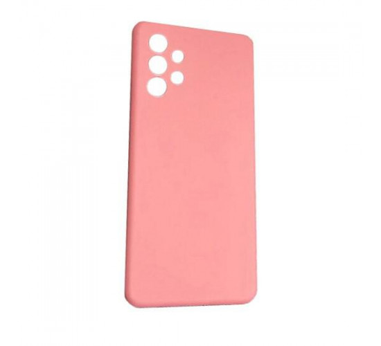 Coverage Silicon Case For Samsung Galaxy A32 Peach