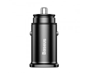 Square metal Dual QC3.0 Quick Car Charger CCALL-DS01