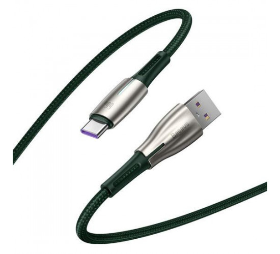 Water Drop Shaped Lamp Super Charge Cable For Type-C 66W 1m მობილურის აქსესუარები, ტელეფონები ბრენდი: Baseus კონექტორები: Type C-USB სიგრძე: 1000mm ტიპი: Cable ფერი: Green Water Drop Shaped Lamp Super Charge Cable For Type-C 66W 1m