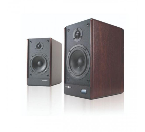 დინამიკი 2.0-Microlab SOLO-5C 80W RMS Dark Wood