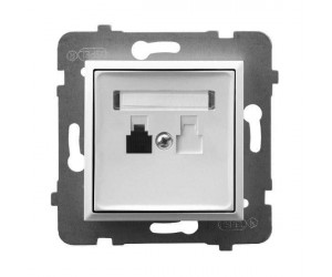 როზეტი ტელეფონის GPT-1U-m-00 1 განყოფილებიანი