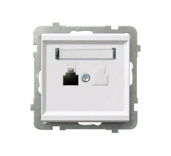 როზეტი ტელეფონის Ospel GPT-1R-m-00 1 განყოფილებიანი ელექტრო აქსესუარები, წვრილი ტექნიკა Ospel არის პოლონური კომპანია, რომელიც 60 წელზე მეტხანს აწარმოებს ელექტროსამონტაჟო მოწყობილობებს. როზეტი ტელეფონის Ospel GPT-1R-m-00 1 განყოფილებიანი