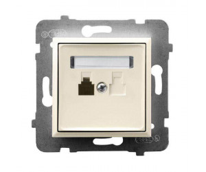 როზეტი ტელეფონის GPT-1U-m-27 1 განყოფილებიანი