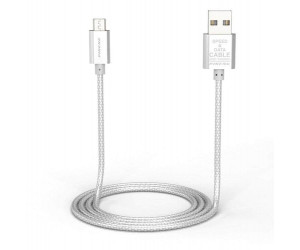 USB კაბელი PN-306 Speed & Data Charging Cable USB 2.0 micro USB 2 მ