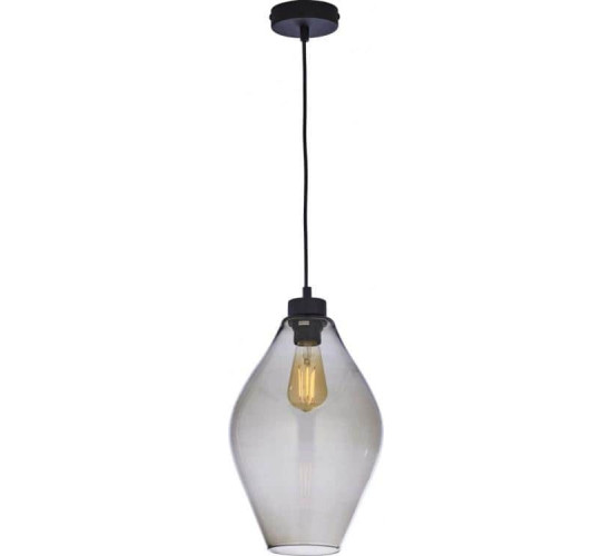 საკიდი Lighting TULON 4192 1хE27 60W ელექტრო აქსესუარები, წვრილი ტექნიკა ტექნიკური მახასიათებლები: • მწარმოებელი: TK Lighting • კოლექცია: TULON • დაცვის კლასი: IP20 • სიმძლავრე: 60 W • ნათურების რაოდენობა: 1 • ცოკოლის ტიპი: E27 ფიზიკური პარამეტრები: • დიამეტრი: 240 მმ • სიმაღლე: 1280 მმ • მასალა: მ საკიდი Lighting TULON 4192 1хE27 60W