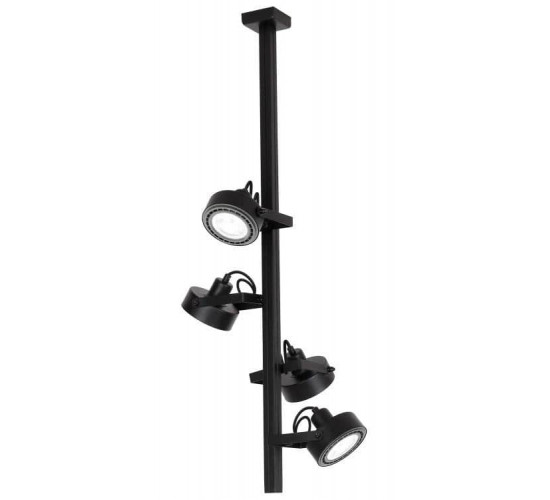 სპოტი Viva 1225 4x15W GU10 ელექტრო აქსესუარები, წვრილი ტექნიკა ტექნიკური მახასიათებლები:• მწარმოებელი: Luminex• კოლექცია: Viva დამატებითი მახასიათებლები:• მაქსიმალური სიმძლავრე: 15W• დაცვის ტიპი: IP20 • ცოკოლი: GU10 ფიზიკური პარამეტრები:• ნათურების რაოდენობა: 4• მასალა: ლითონი • სიმაღლე: 105 სმ• სი სპოტი Viva 1225 4x15W GU10