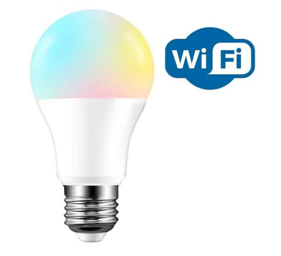 შუქდიოდური ნათურა Linus Smart 1800-6500K 9W E27 RGBW