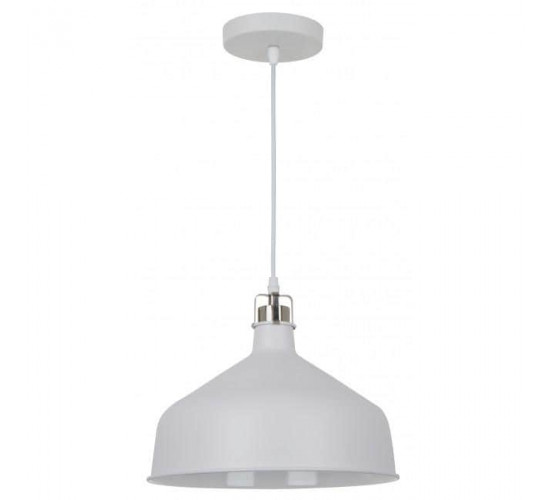 სანათი ჩამოსაკიდიAmsterdam PL-425L С71 1xE27 60W plusქრომი ელექტრო აქსესუარები, წვრილი ტექნიკა სანათი ჩამოსაკიდი Camelion Amsterdam PL-425L С71 1xE27 60W თეთრი+ქრომი ჩამოსაკიდ სანათს აქვს გავრცელებული ტიპის ცოკოლი, თავსებადი ნებისმიერ ნათურასთან, რომლის სიმძლავრეც არ აღემატება 60W. სანათი ჩამოსაკიდიAmsterdam PL-425L С71 1xE27 60W plusქრომი