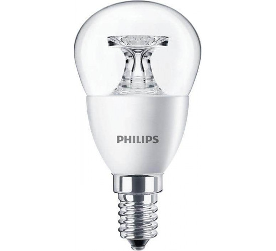 შუქდიოდური ნათურა Philips ND 5.5-40W E14 827 P45 CL 5.5W 2700K ელექტრო აქსესუარები, წვრილი ტექნიკა შუქდიოდური ნათურა Philips ND 5. შუქდიოდური ნათურა Philips ND 5.5-40W E14 827 P45 CL 5.5W 2700K